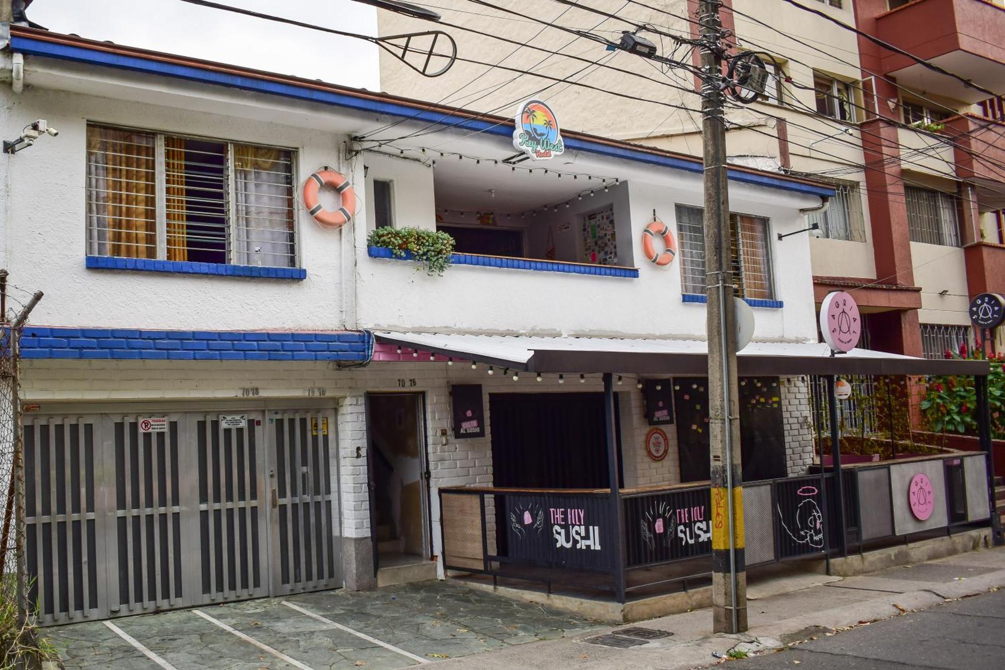 Key West Hostel Medellín Exteriör bild