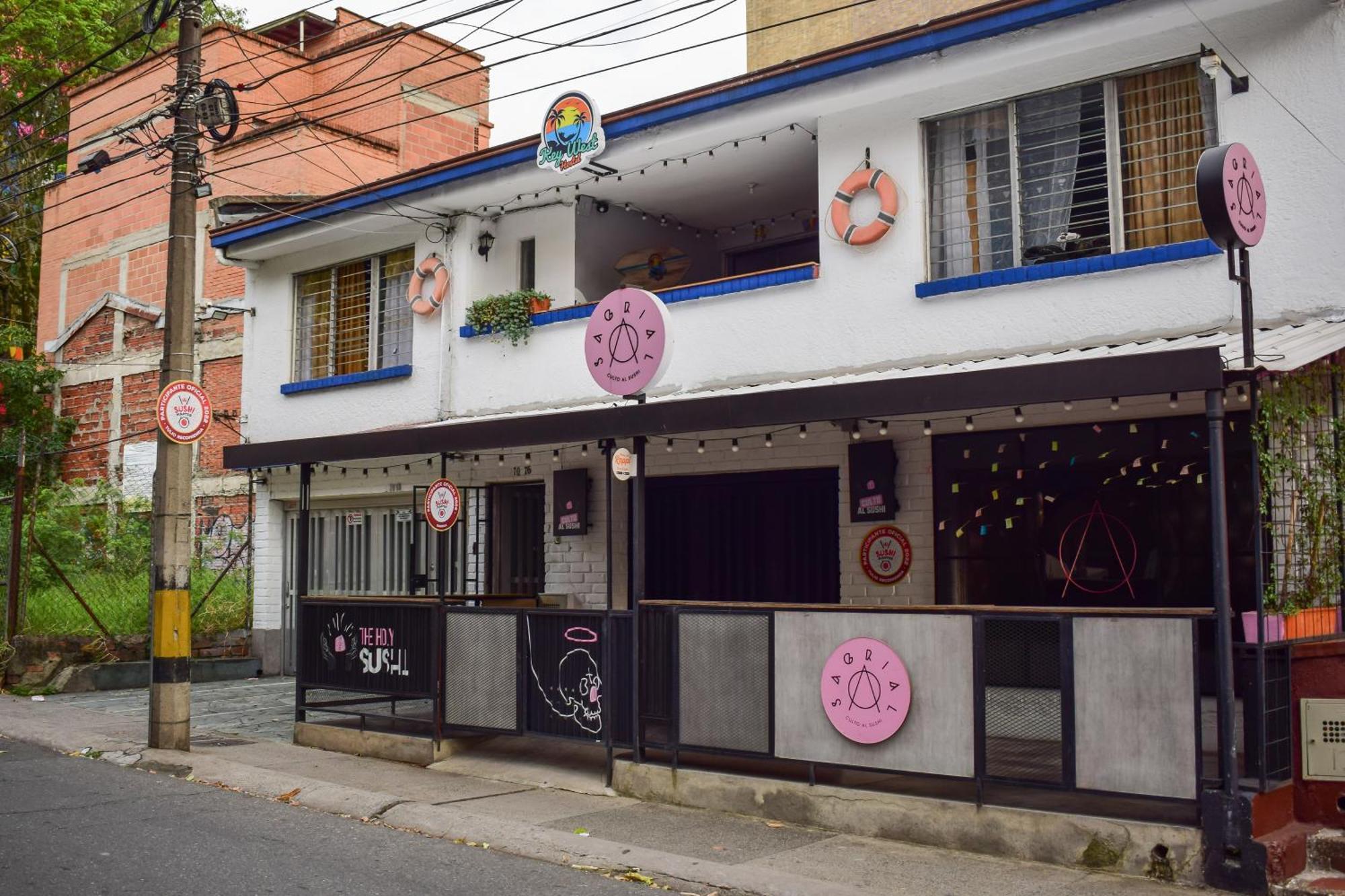 Key West Hostel Medellín Exteriör bild